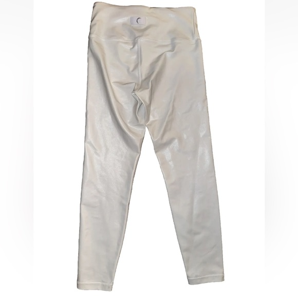 Ziya Active White Unicorn Luxe 7/8 Leggings Set Pants Size 6-8 Bra Size Large - Picture 10 of 16